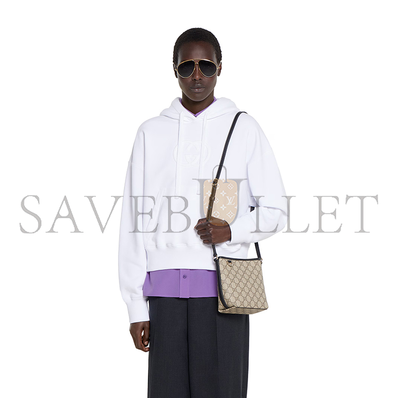 GUCCI GG EMBLEM NANO BUCKET BAG ‎‎847090 (18*15*8cm)